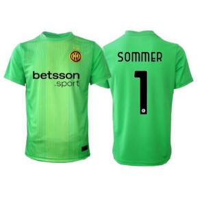 Inter Milan Yann Sommer #1 Målmand Tredjetrøje 2025-26 Kortærmet